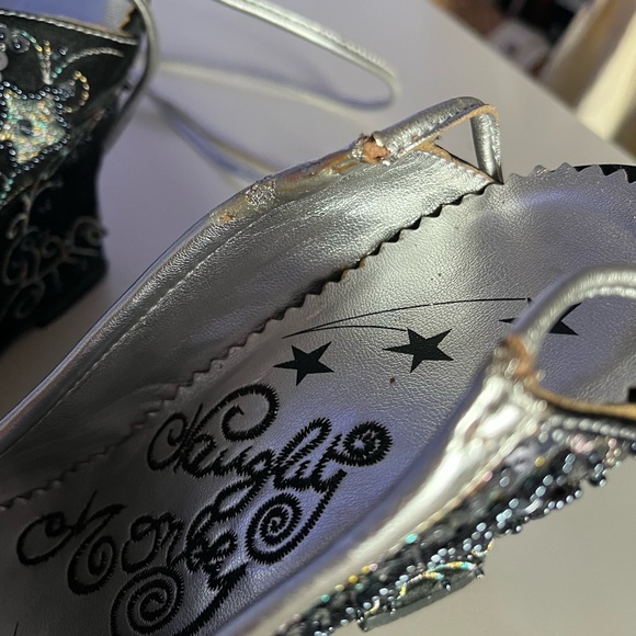 Naughty Monkey beaded shoes size 6 - Picture 5 of 9